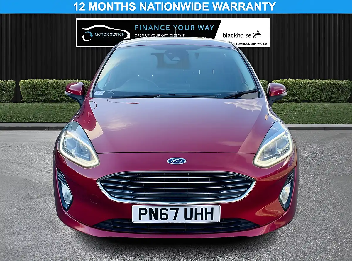 Used 2017 Ford Fiesta Titanium Red - Interior and Exterior details 2