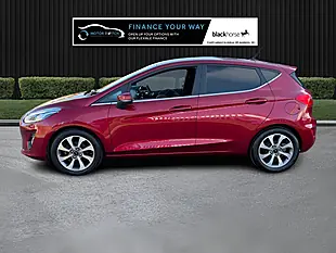 Used 2017 Ford Fiesta Titanium Red - Interior and Exterior details 4