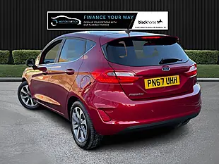 Used 2017 Ford Fiesta Titanium Red - Interior and Exterior details 8