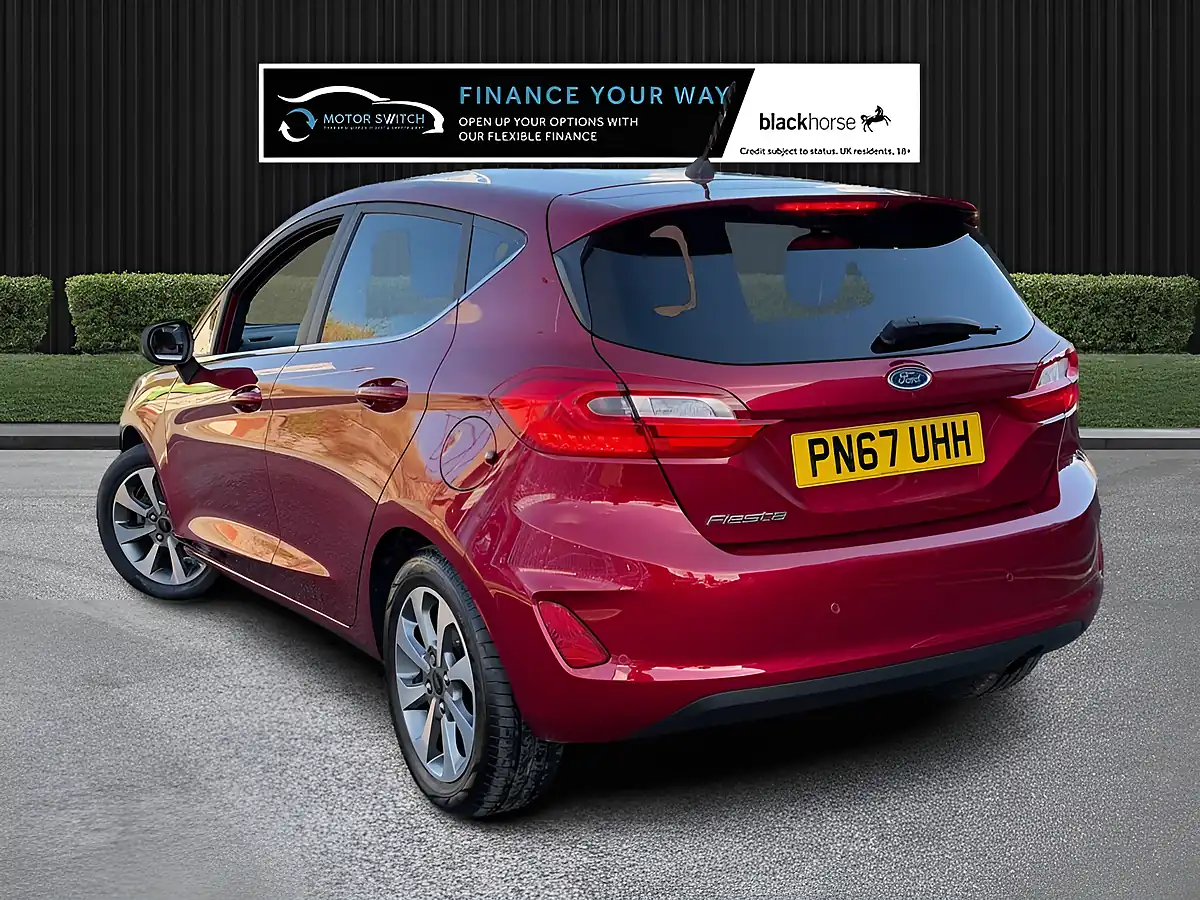 Used 2017 Ford Fiesta Titanium Red - Interior and Exterior details 8