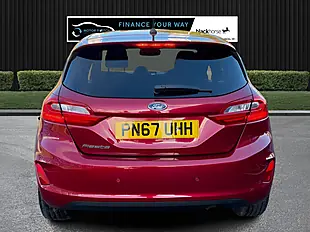 Used 2017 Ford Fiesta Titanium Red - Interior and Exterior details 9