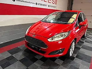 Used 2017 Ford Fiesta Titanium Red - Interior and Exterior details 10