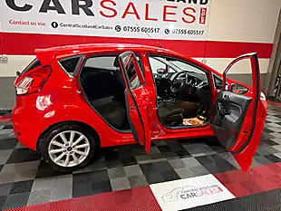 Used 2017 Ford Fiesta Titanium Red - Interior and Exterior details 14