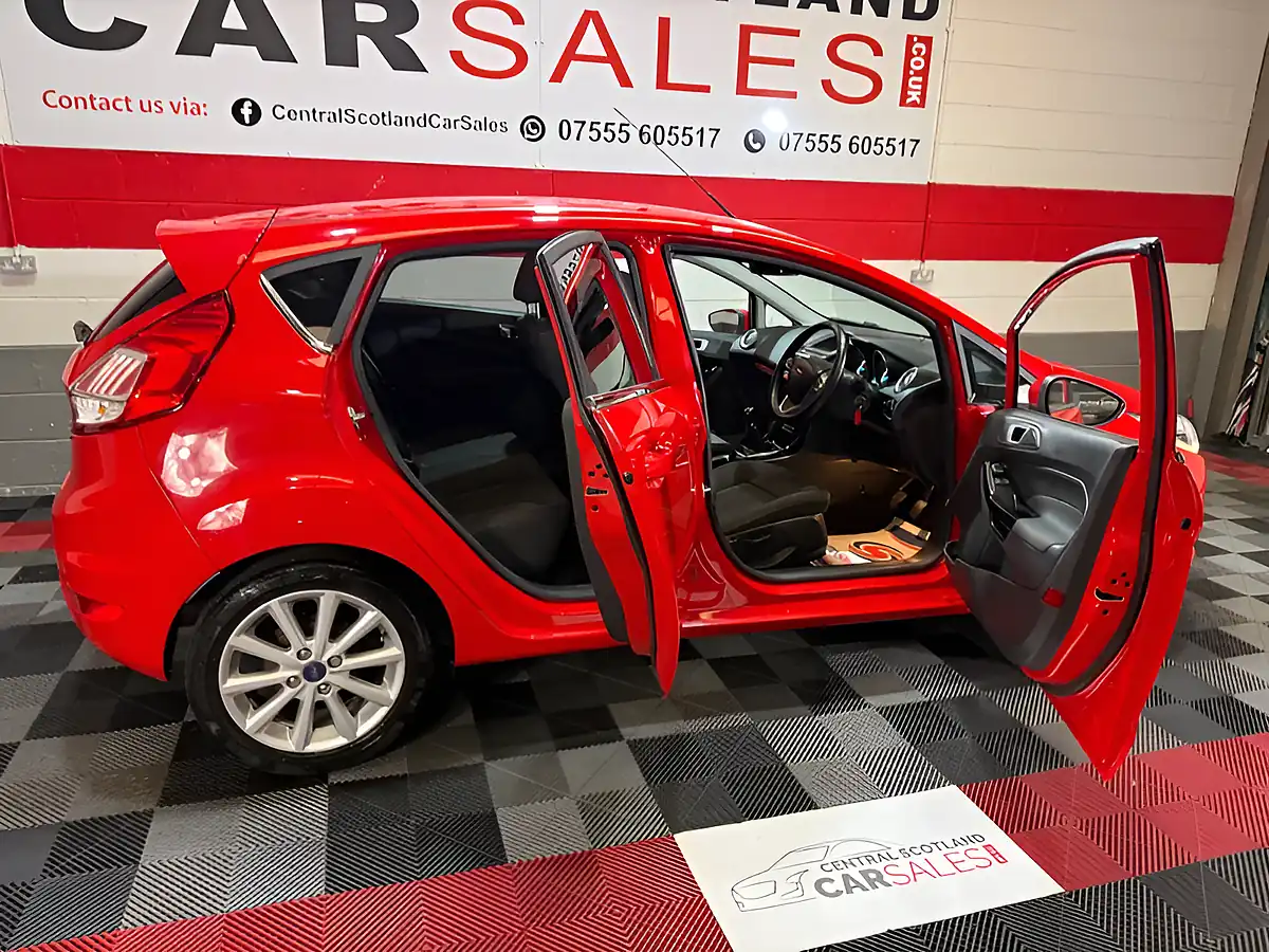 Used 2017 Ford Fiesta Titanium Red - Interior and Exterior details 14