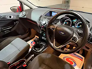 Used 2017 Ford Fiesta Titanium Red - Interior and Exterior details 15