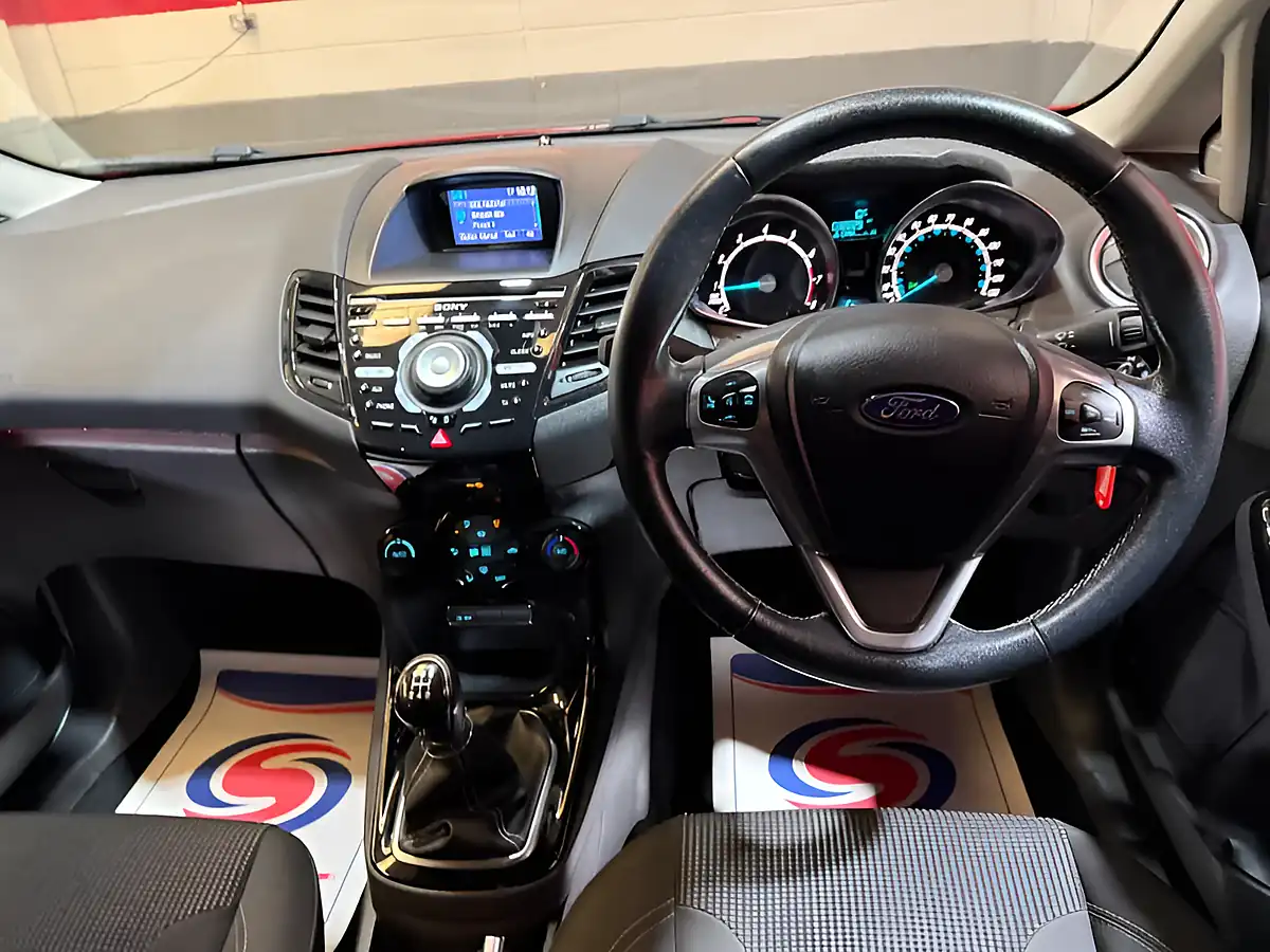 Used 2017 Ford Fiesta Titanium Red - Interior and Exterior details 17