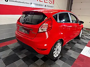 Used 2017 Ford Fiesta Titanium Red - Interior and Exterior details 2