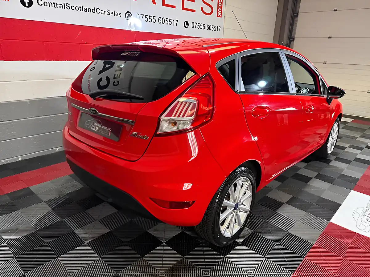 Used 2017 Ford Fiesta Titanium Red - Interior and Exterior details 2