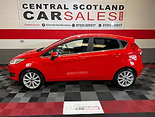 Used 2017 Ford Fiesta Titanium Red - Interior and Exterior details 3