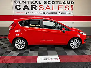 Used 2017 Ford Fiesta Titanium Red - Interior and Exterior details 4