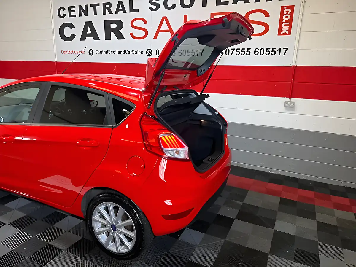 Used 2017 Ford Fiesta Titanium Red - Interior and Exterior details 6