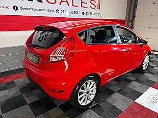 Used 2017 Ford Fiesta Titanium Red - Interior and Exterior details 7