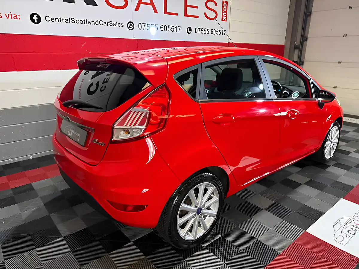 Used 2017 Ford Fiesta Titanium Red - Interior and Exterior details 7