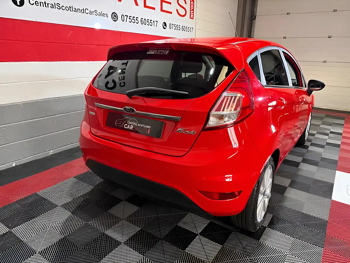 Used 2017 Ford Fiesta Titanium Red - Interior and Exterior details 8