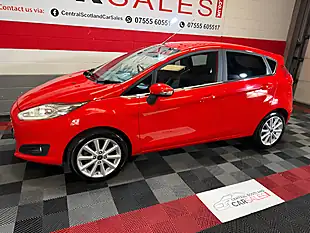Used 2017 Ford Fiesta Titanium Red - Interior and Exterior details 9