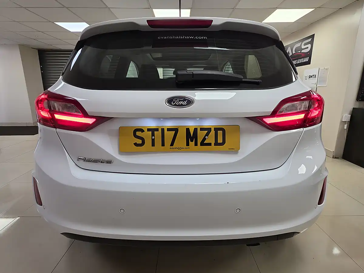 Used 2017 Ford Fiesta Titanium White - Interior and Exterior details 12
