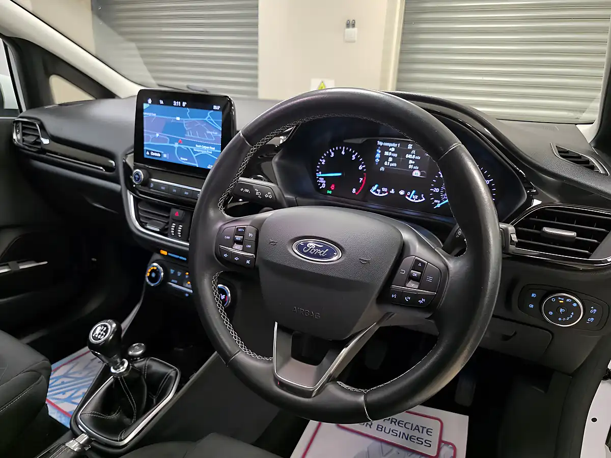 Used 2017 Ford Fiesta Titanium White - Interior and Exterior details 13