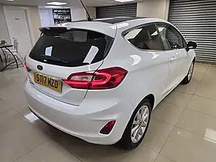 Used 2017 Ford Fiesta Titanium White - Interior and Exterior details 2