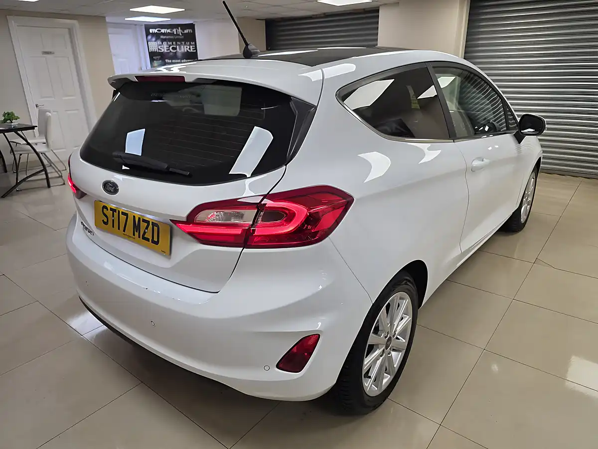 Used 2017 Ford Fiesta Titanium White - Interior and Exterior details 2