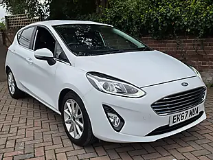Used 2017 Ford Fiesta Titanium White - Interior and Exterior details 10