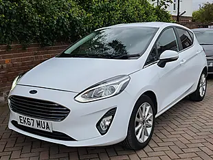 Used 2017 Ford Fiesta Titanium White - Interior and Exterior details 3