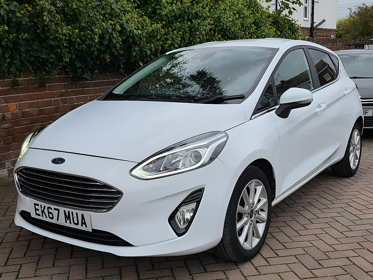 Used 2017 Ford Fiesta Titanium White - Interior and Exterior details 3