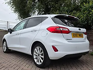 Used 2017 Ford Fiesta Titanium White - Interior and Exterior details 5