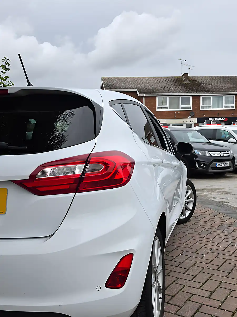 Used 2017 Ford Fiesta Titanium White - Interior and Exterior details 6