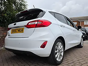 Used 2017 Ford Fiesta Titanium White - Interior and Exterior details 9