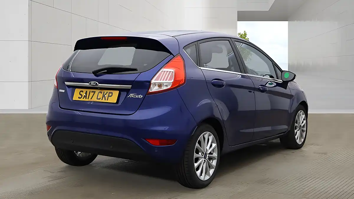 Used 2017 Ford Fiesta Titanium X Blue - Interior and Exterior details 4