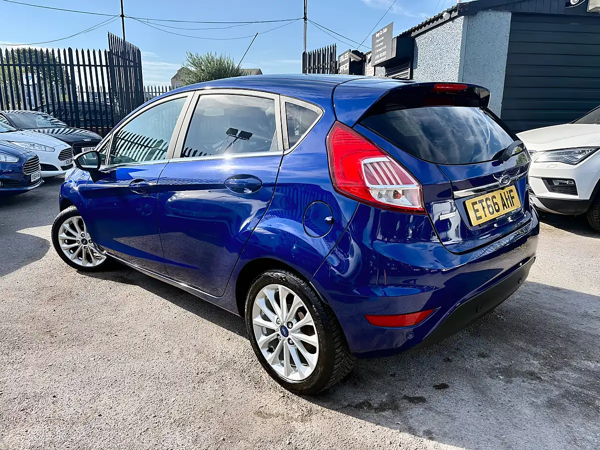 Used 2017 Ford Fiesta Titanium X Deep Impact Blue - Interior and Exterior details 2