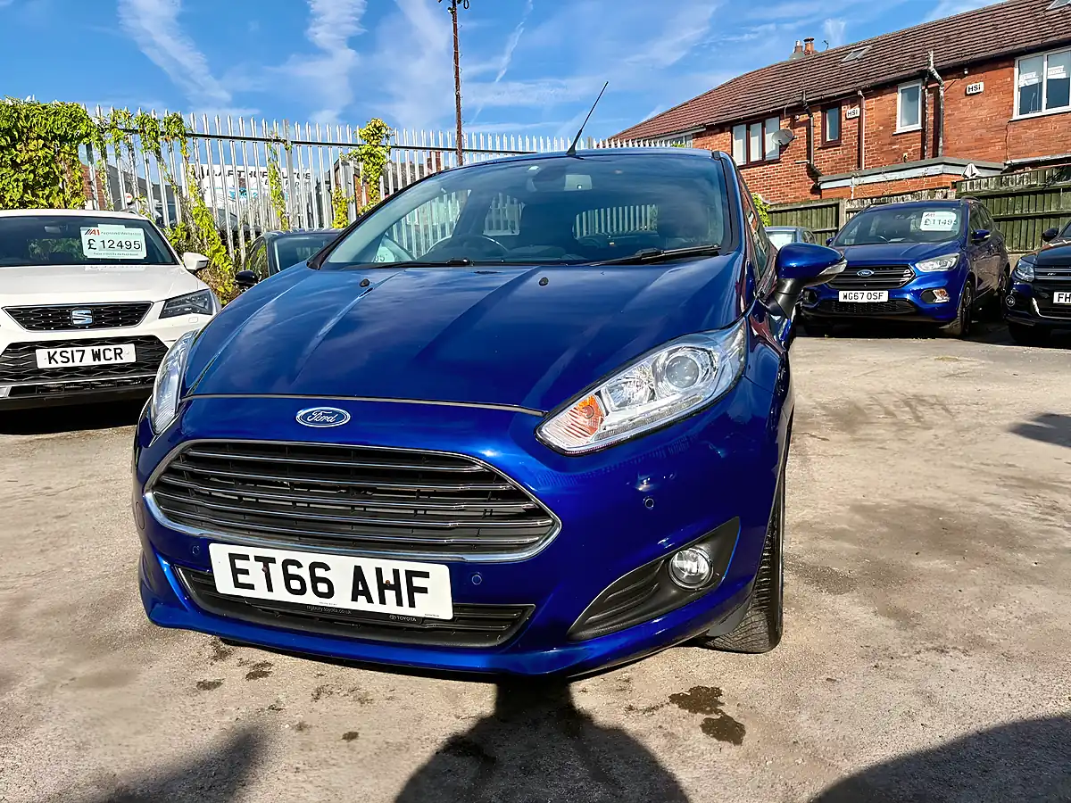 Used 2017 Ford Fiesta Titanium X Deep Impact Blue - Interior and Exterior details 3