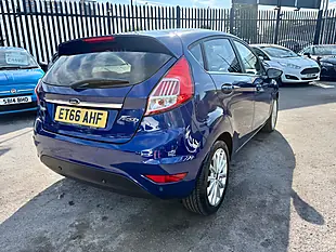 Used 2017 Ford Fiesta Titanium X Deep Impact Blue - Interior and Exterior details 4