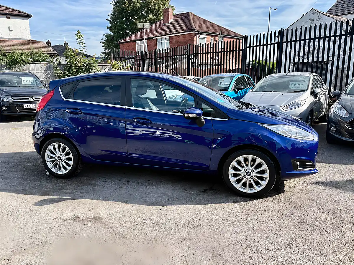 Used 2017 Ford Fiesta Titanium X Deep Impact Blue - Interior and Exterior details 6