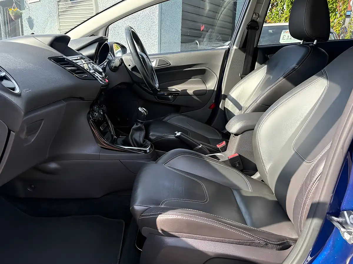 Used 2017 Ford Fiesta Titanium X Deep Impact Blue - Interior and Exterior details 9