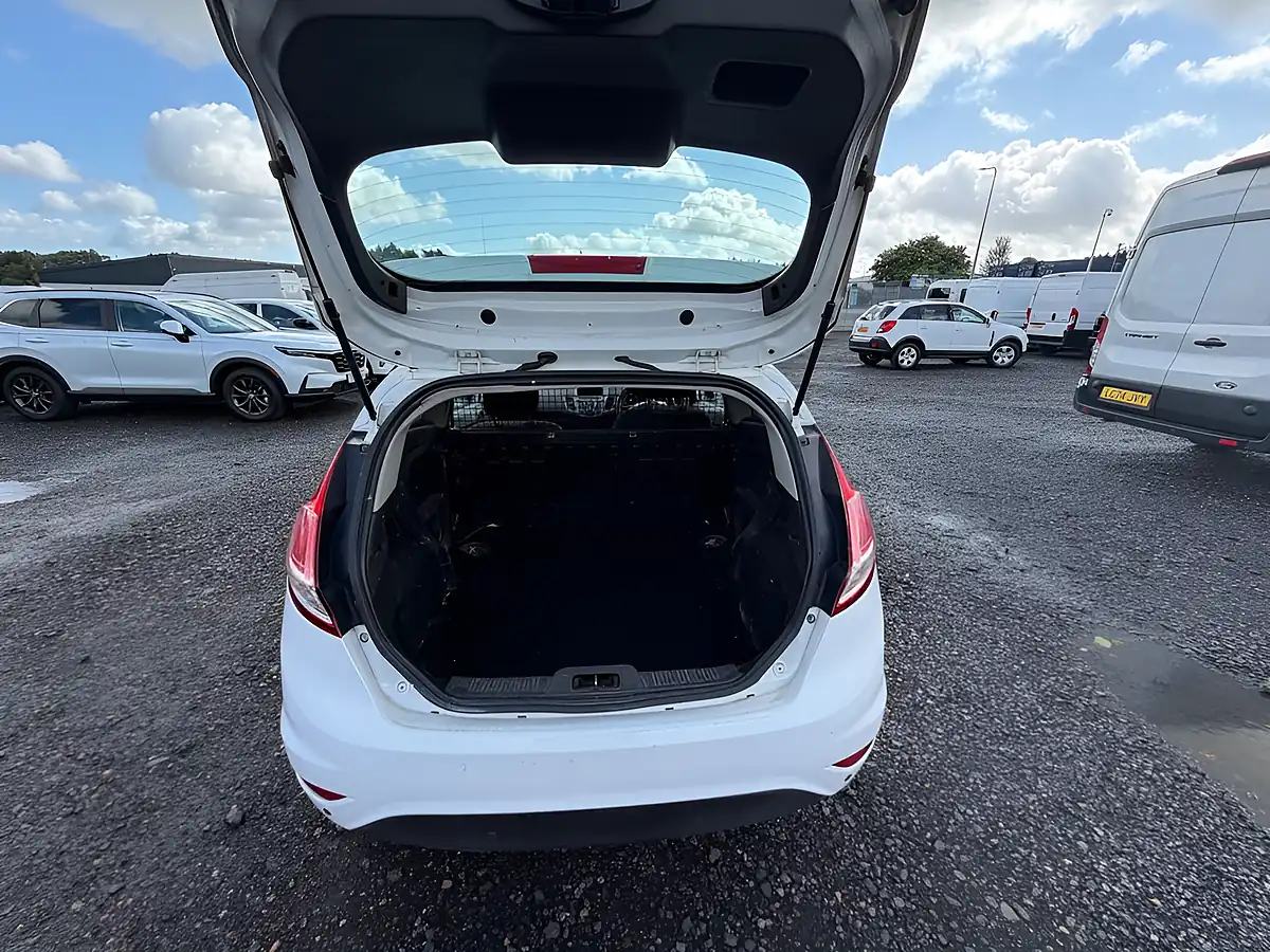 Used 2017 Ford Fiesta Van Panel Van White - Interior and Exterior details 11