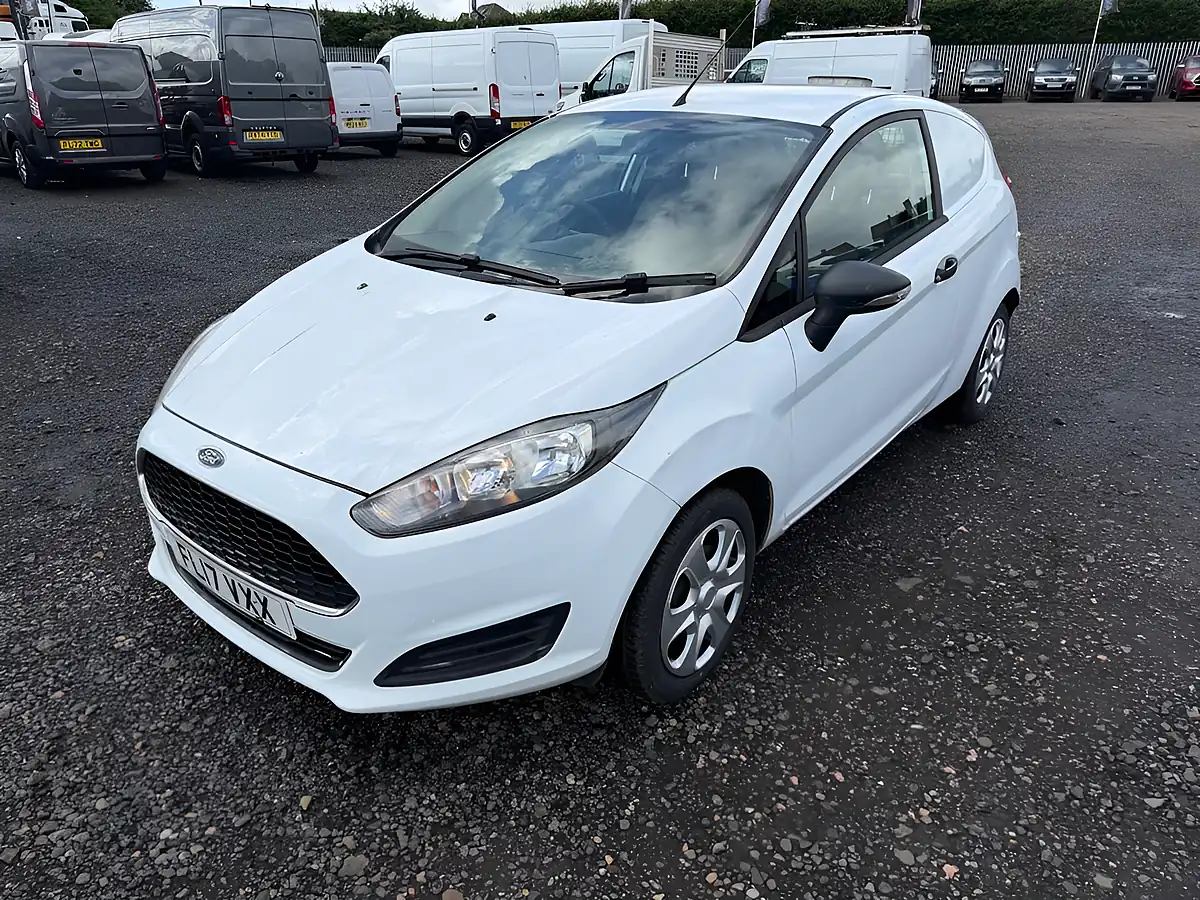 Used 2017 Ford Fiesta Van Panel Van White - Interior and Exterior details 3