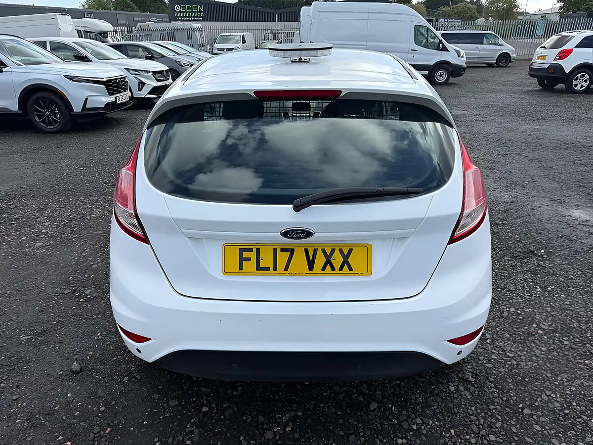 Used 2017 Ford Fiesta Van Panel Van White - Interior and Exterior details 6