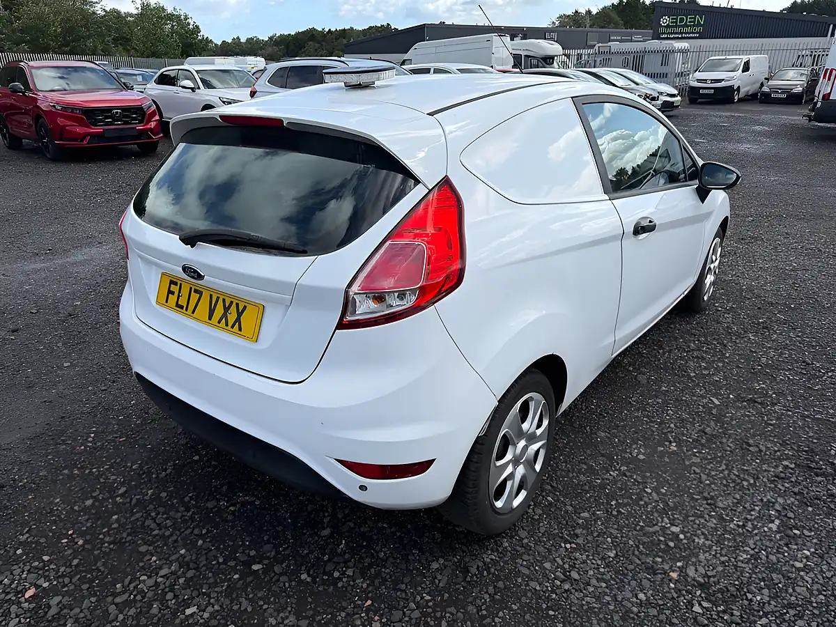 Used 2017 Ford Fiesta Van Panel Van White - Interior and Exterior details 7