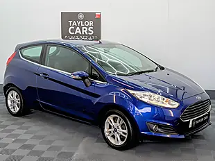 Used 2017 Ford Fiesta Zetec Blue - Interior and Exterior details 4