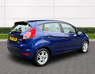 Used 2017 Ford Fiesta Zetec Blue - Interior and Exterior details 3