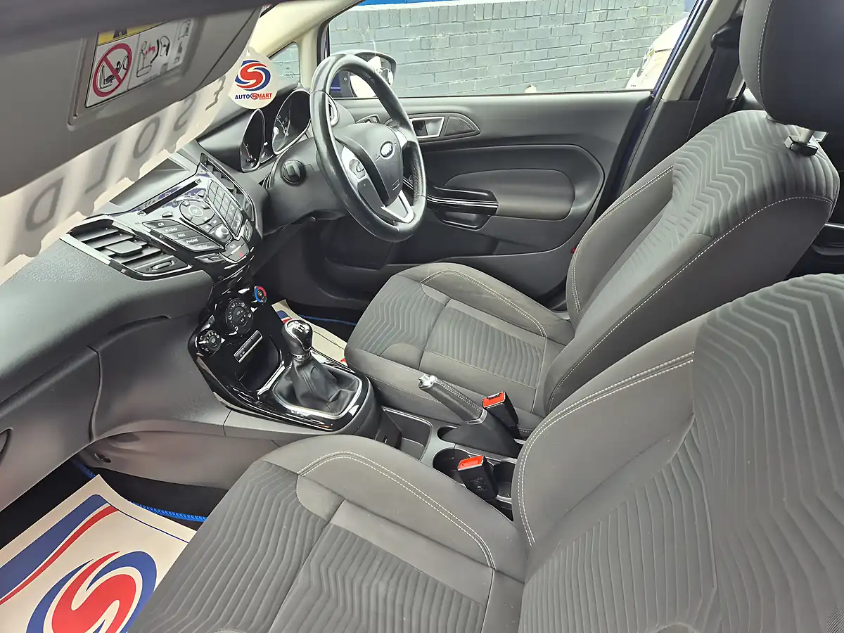Used 2017 Ford Fiesta Zetec Blue - Interior and Exterior details 11