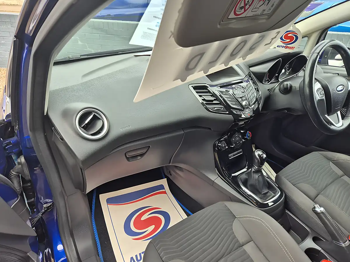 Used 2017 Ford Fiesta Zetec Blue - Interior and Exterior details 12