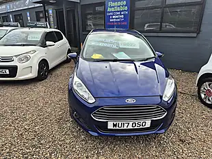 Used 2017 Ford Fiesta Zetec Blue - Interior and Exterior details 2