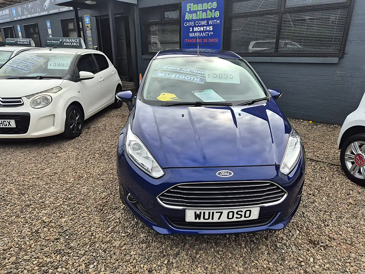Used 2017 Ford Fiesta Zetec Blue - Interior and Exterior details 2