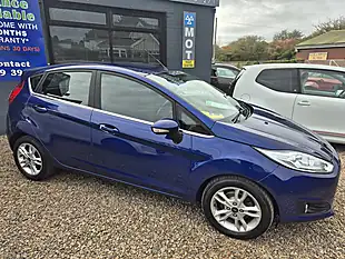 Used 2017 Ford Fiesta Zetec Blue - Interior and Exterior details 3