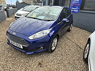 Used 2017 Ford Fiesta Zetec Blue - Interior and Exterior details 4