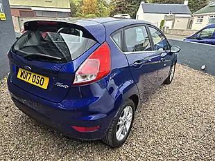Used 2017 Ford Fiesta Zetec Blue - Interior and Exterior details 6