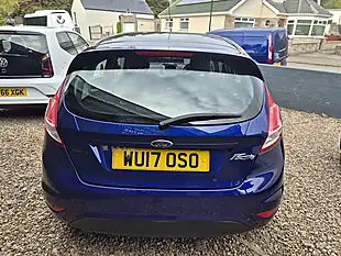 Used 2017 Ford Fiesta Zetec Blue - Interior and Exterior details 7
