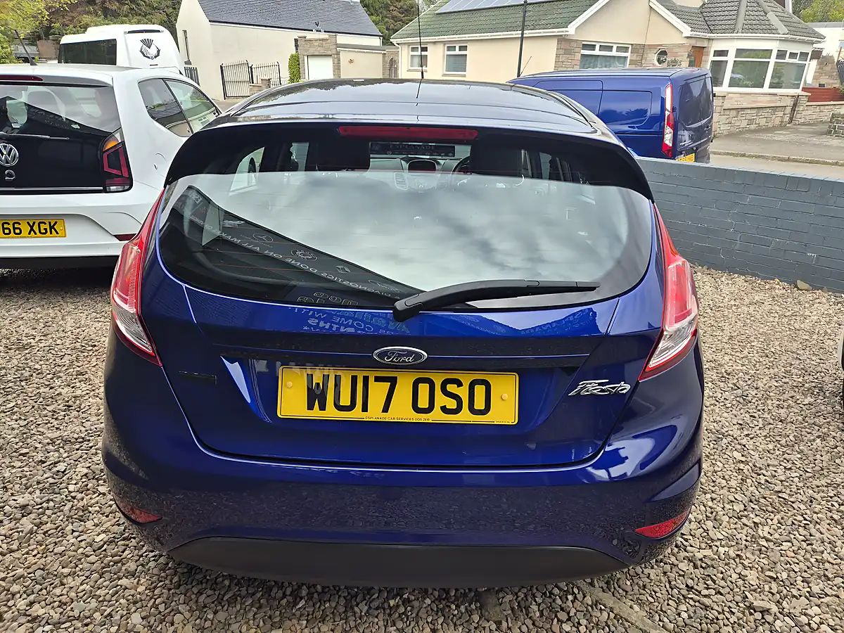Used 2017 Ford Fiesta Zetec Blue - Interior and Exterior details 7